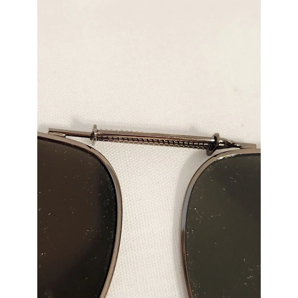 Polar Optics Clip On Sunglasses With Case wear over‎ regular